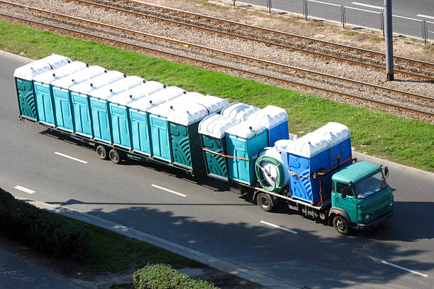 Porta potty delivery and setup in Maiden, NC